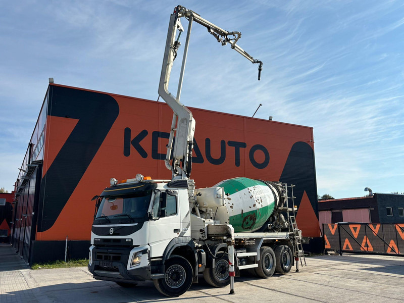 Volvo FMX 500 8x4 PUMI 24-3 - 24 m - 2303 hours / 7 m3 / FULL STEEL - Avtomešalec: slika 1 Volvo FMX 500 8x4 PUMI 24-3 - 24 m - 2303 hours / 7 m3 / FULL STEEL - Avtomešalec: slika 1