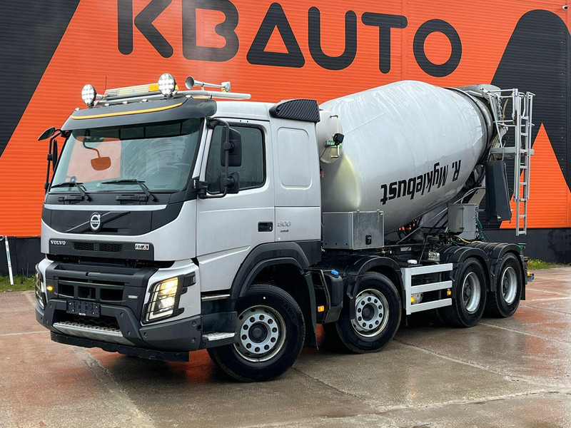 Volvo FMX 500 8x4 SARAKA HR-11 / 10 m3 + CHUTE 10 m / TANDEM AXLE LIFT - Avtomešalec: slika 1 Volvo FMX 500 8x4 SARAKA HR-11 / 10 m3 + CHUTE 10 m / TANDEM AXLE LIFT - Avtomešalec: slika 1