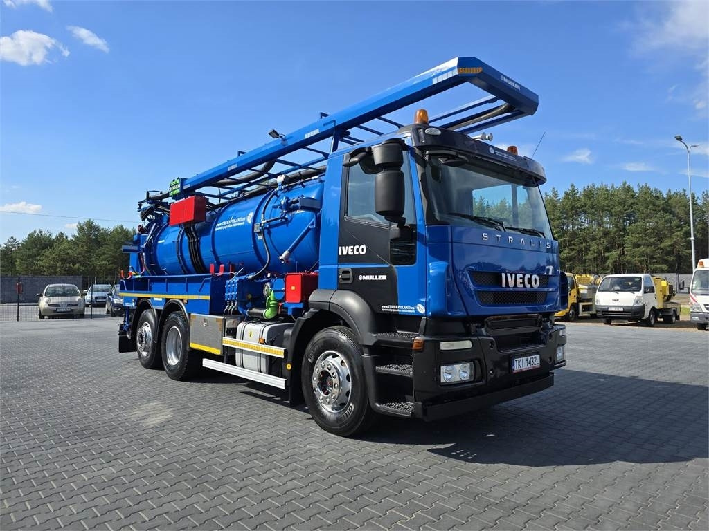 Iveco WUKO MULLER KOMBI FOR CHANNEL CLEANING - Vakuumski tovornjak: slika 2 Iveco WUKO MULLER KOMBI FOR CHANNEL CLEANING - Vakuumski tovornjak: slika 2