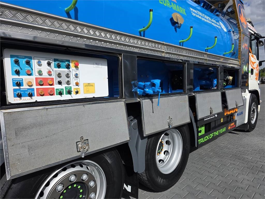 Vakuumski tovornjak MAN WUKO KAISER EUR-MARK PKL 7.9 FOR CLEANING SEWAGE E: slika 46