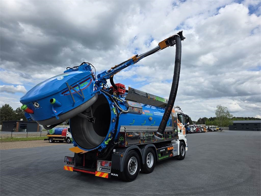 Vakuumski tovornjak MAN WUKO KAISER EUR-MARK PKL 7.9 FOR CLEANING SEWAGE E: slika 32