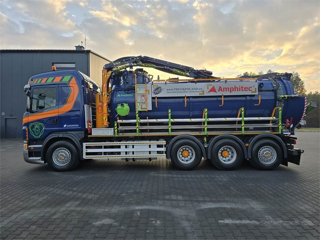 Scania Amphitec VORTEX G2 ATEX suction and blowing vacuum - Vakuumski tovornjak: slika 4 Scania Amphitec VORTEX G2 ATEX suction and blowing vacuum - Vakuumski tovornjak: slika 4