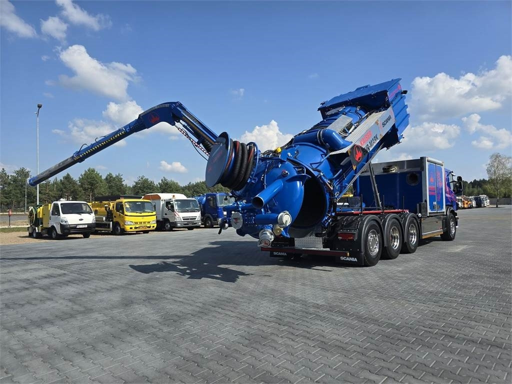 Scania KAISER EUR-MARK PL 8 Vacuum suction-blowing loader - Vakuumski tovornjak: slika 1 Scania KAISER EUR-MARK PL 8 Vacuum suction-blowing loader - Vakuumski tovornjak: slika 1