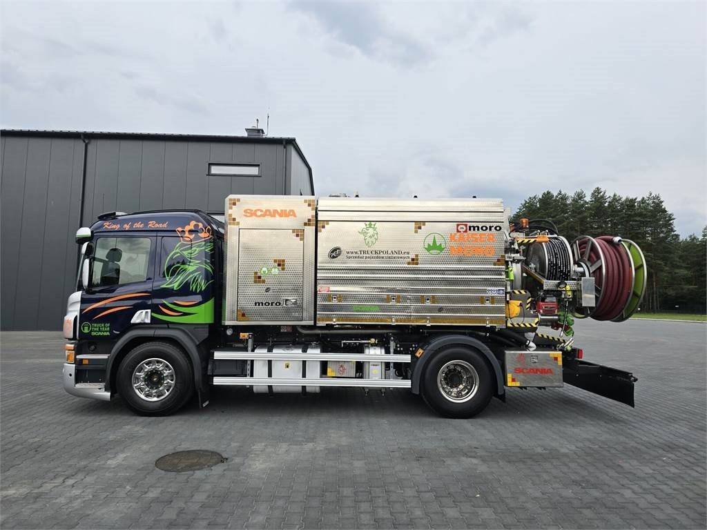 Scania MORO KAISER WUKO COMBI HOT WATER FOR CLEANING SEWE - Vakuumski tovornjak: slika 4 Scania MORO KAISER WUKO COMBI HOT WATER FOR CLEANING SEWE - Vakuumski tovornjak: slika 4
