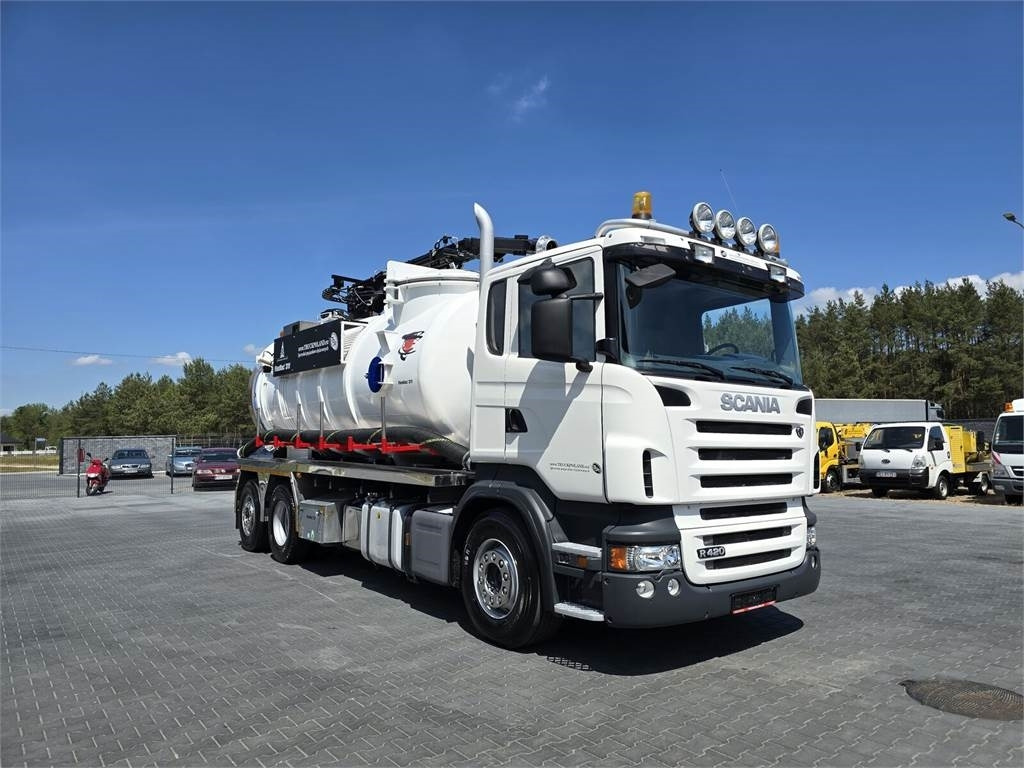 Scania Saugbagger Larsen FlexVac 311 Vacuum suction loade - Vakuumski tovornjak: slika 2 Scania Saugbagger Larsen FlexVac 311 Vacuum suction loade - Vakuumski tovornjak: slika 2