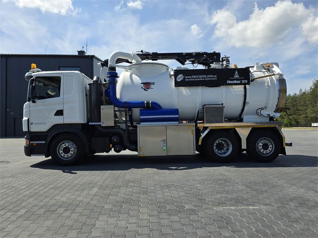 Scania Saugbagger Larsen FlexVac 311 Vacuum suction loade - Vakuumski tovornjak: slika 4 Scania Saugbagger Larsen FlexVac 311 Vacuum suction loade - Vakuumski tovornjak: slika 4