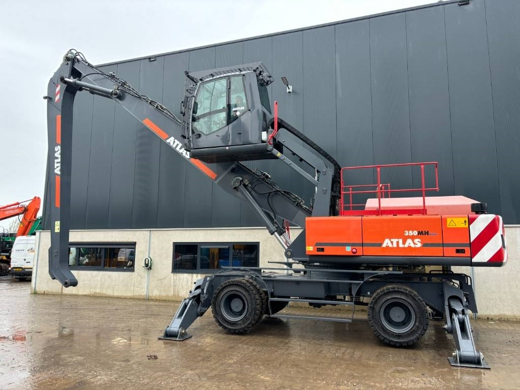 Atlas 350MH -- 350 MH -- Materialhandler - Bager za prekladanje primarnih/ Sekundarnih surovin: slika 2 Atlas 350MH -- 350 MH -- Materialhandler - Bager za prekladanje primarnih/ Sekundarnih surovin: slika 2