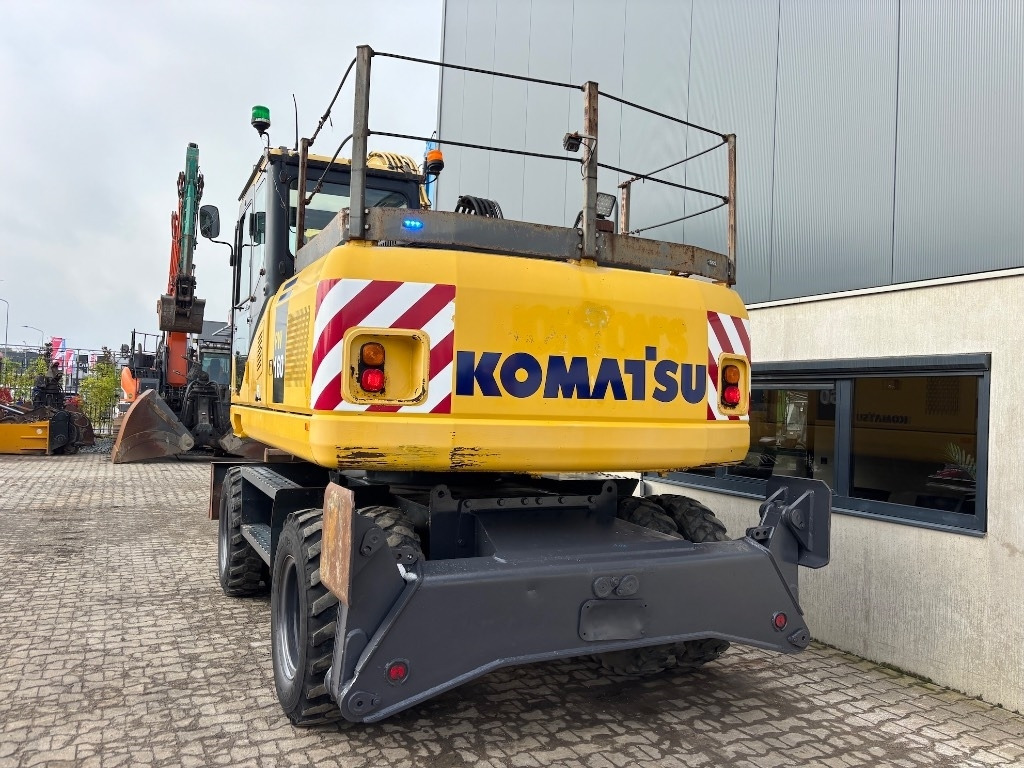 Komatsu PW 160-7 - PW160 - PW 160 - PW 180 - PW 140 - Bager na kolesih: slika 5 Komatsu PW 160-7 - PW160 - PW 160 - PW 180 - PW 140 - Bager na kolesih: slika 5