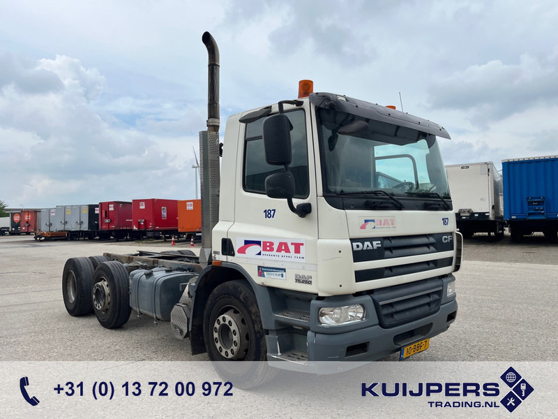 DAF FAG CF75.250 EEV Euro 5 / 6x2 / 158 DKM / Chassis-Cabine - Tovornjak-šasija: slika 1 DAF FAG CF75.250 EEV Euro 5 / 6x2 / 158 DKM / Chassis-Cabine - Tovornjak-šasija: slika 1