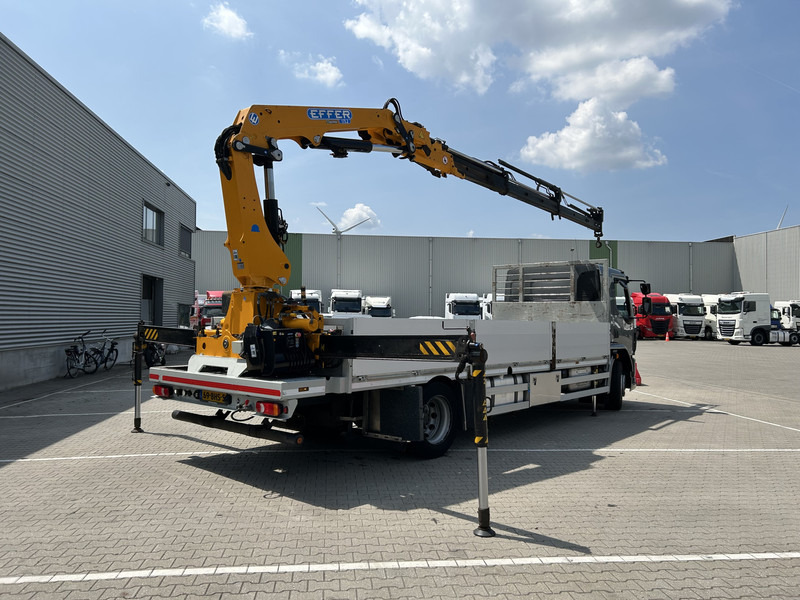DAF LF 310 FA / Effer 175.2/3s Crane / 728 dkm / Flat Bed / APK TUV 10-25 - Tovornjak z dvigalom: slika 2 DAF LF 310 FA / Effer 175.2/3s Crane / 728 dkm / Flat Bed / APK TUV 10-25 - Tovornjak z dvigalom: slika 2
