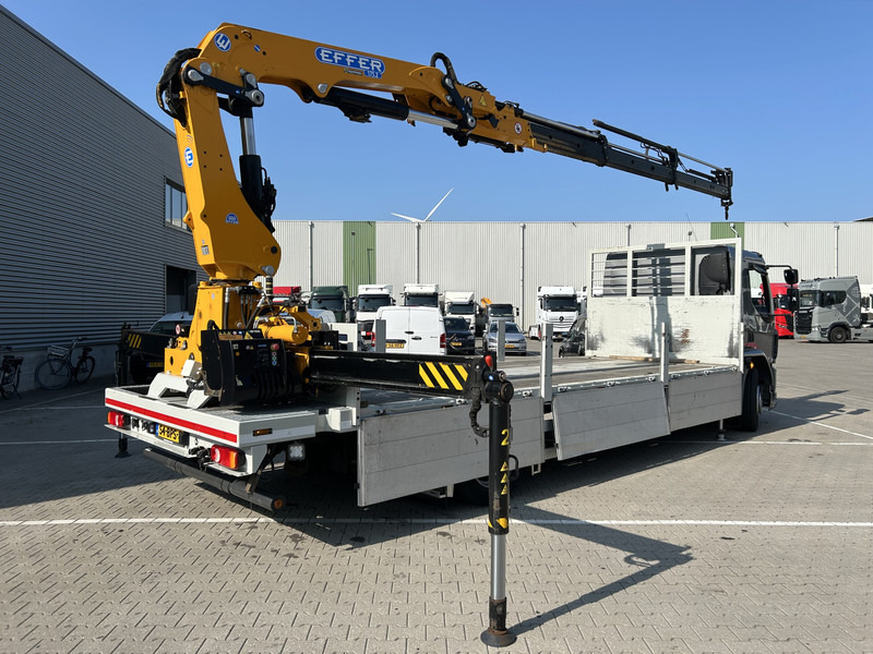 DAF LF 320 FA / Effer 175.2/c3s Crane / 363 dkm / Plateau / APK TUV 08-25 - Tovornjak z dvigalom: slika 2 DAF LF 320 FA / Effer 175.2/c3s Crane / 363 dkm / Plateau / APK TUV 08-25 - Tovornjak z dvigalom: slika 2