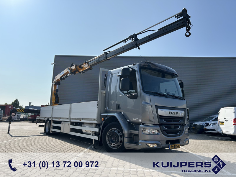 DAF LF 320 FA / Effer 175.2/c3s Crane / 363 dkm / Plateau - Tovornjak z dvigalom: slika 1 DAF LF 320 FA / Effer 175.2/c3s Crane / 363 dkm / Plateau - Tovornjak z dvigalom: slika 1