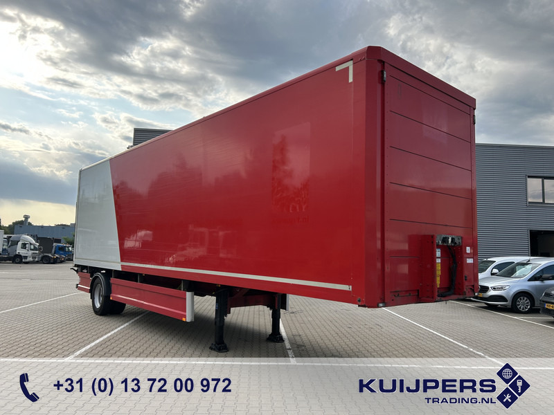 Groenewegen Jumbo / City / Box / Laadklep 2500 kg / APK TUV 11-25 - Polprikolica zabojnik: slika 1 Groenewegen Jumbo / City / Box / Laadklep 2500 kg / APK TUV 11-25 - Polprikolica zabojnik: slika 1
