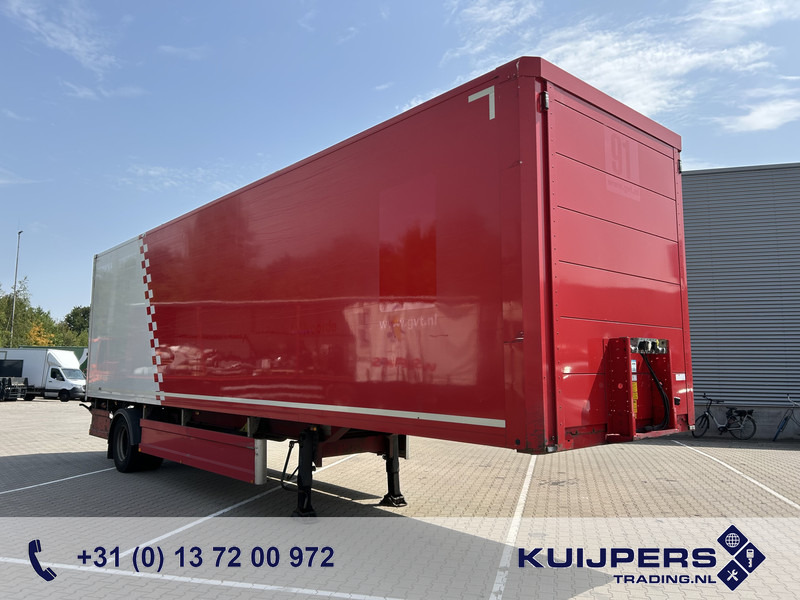 Groenewegen Jumbo / City / Box / Laadklep 2500 kg / APK TUV 11-25 - Polprikolica zabojnik: slika 1 Groenewegen Jumbo / City / Box / Laadklep 2500 kg / APK TUV 11-25 - Polprikolica zabojnik: slika 1