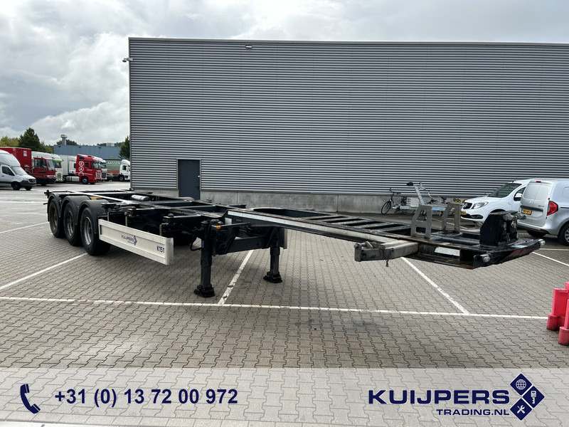 Renders Euro 925 / Container Chassis / 2x 20 - 40 - 45 FT / Drum / APK TUV 07-26 - Kontejnerska polprikolica/ Polprikolica z zamenljivim tovoriščem: slika 1 Renders Euro 925 / Container Chassis / 2x 20 - 40 - 45 FT / Drum / APK TUV 07-26 - Kontejnerska polprikolica/ Polprikolica z zamenljivim tovoriščem: slika 1