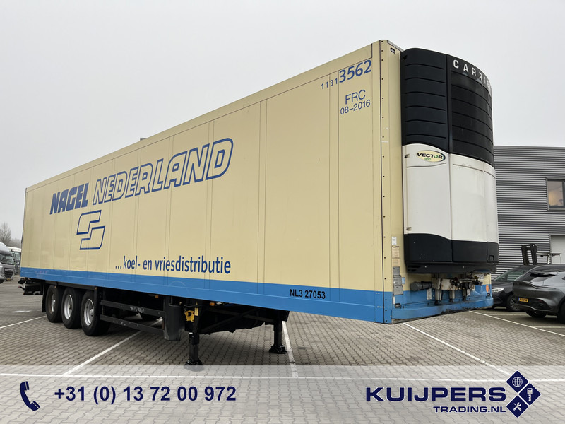 Schmitz Cargobull SKO 24L COOL / Carrier Vector 1850 / BPW Drum / Frigo Box / NL Trailer - Polprikolica hladilnik: slika 1 Schmitz Cargobull SKO 24L COOL / Carrier Vector 1850 / BPW Drum / Frigo Box / NL Trailer - Polprikolica hladilnik: slika 1