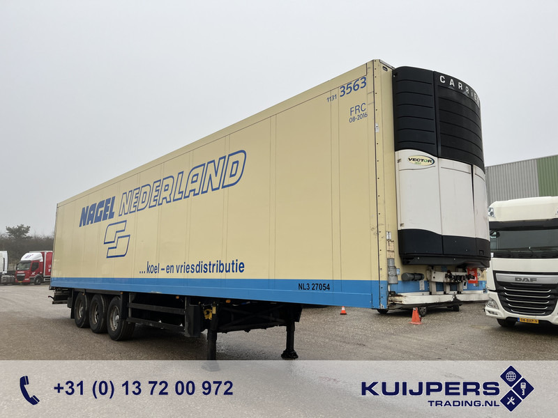 Schmitz Cargobull SKO 24L COOL / Carrier Vector 1850 / BPW Drum / Liftas / Frigo Box / NL Trailer - Polprikolica hladilnik: slika 1 Schmitz Cargobull SKO 24L COOL / Carrier Vector 1850 / BPW Drum / Liftas / Frigo Box / NL Trailer - Polprikolica hladilnik: slika 1