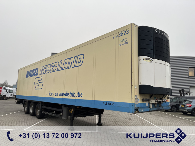 Schmitz Cargobull SKO 24L Cool / Carrier Vector 1850 / BPW Drum / Frigo Box / NL Trailer - Polprikolica hladilnik: slika 1 Schmitz Cargobull SKO 24L Cool / Carrier Vector 1850 / BPW Drum / Frigo Box / NL Trailer - Polprikolica hladilnik: slika 1