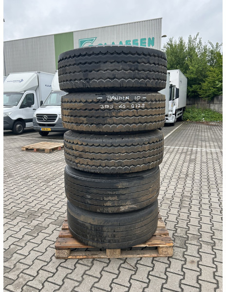 Trailer Band + Velg 385 / 65 / R22.5 / Diverse merken + Velg 10 gats / Banden 10 - Guma: slika 3 Trailer Band + Velg 385 / 65 / R22.5 / Diverse merken + Velg 10 gats / Banden 10 - Guma: slika 3