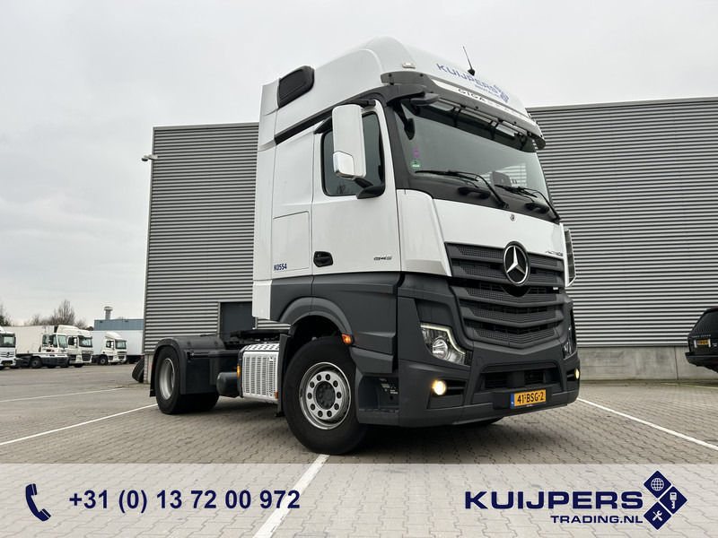 Mercedes-Benz Actros 1845 Gigaspace / Tacho V2 / Blower - PTO / Stand Airco / APK 04-26 - Vlačilec: slika 1 Mercedes-Benz Actros 1845 Gigaspace / Tacho V2 / Blower - PTO / Stand Airco / APK 04-26 - Vlačilec: slika 1
