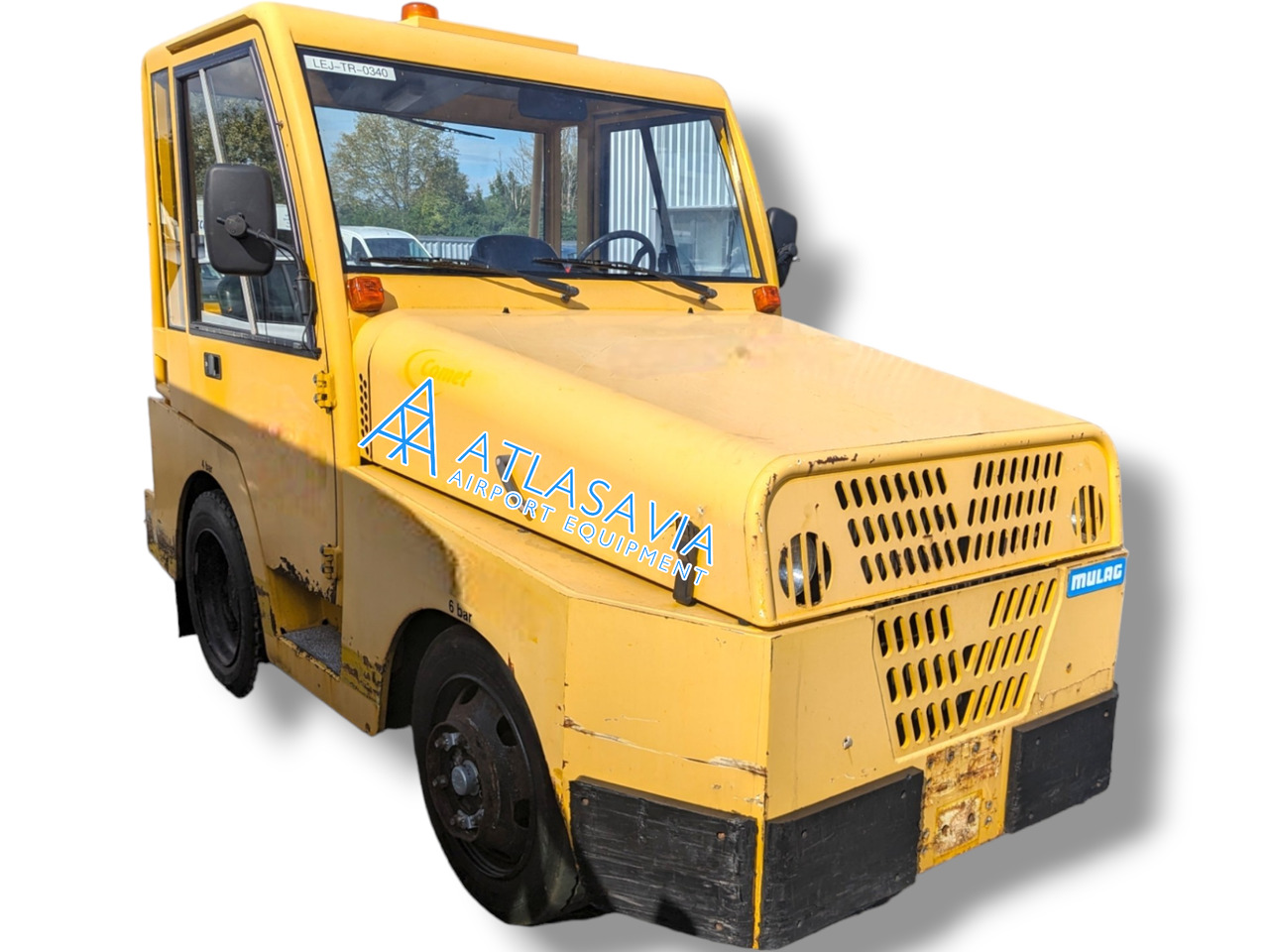 Mulag Comet 6 - Traktor za prevoz prtljage: slika 1 Mulag Comet 6 - Traktor za prevoz prtljage: slika 1
