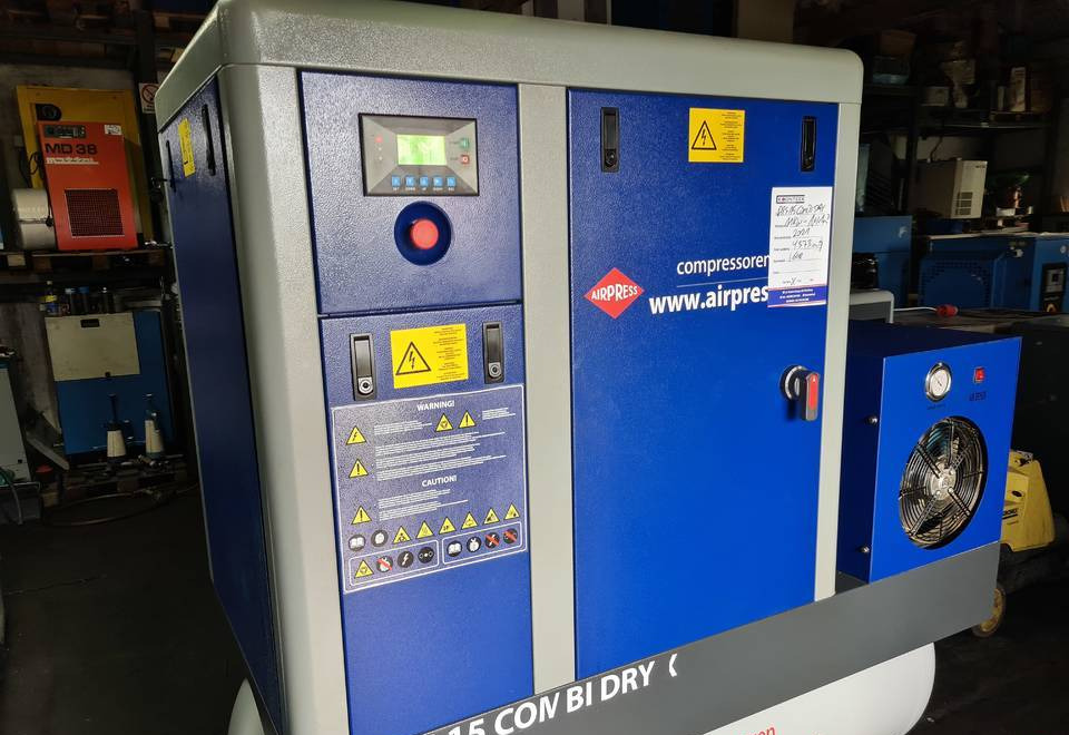 Kompresor śrubowy AIRPRESS APS 15 COMBI DRY X, 11 kw, 2021r - Zračni kompresor: slika 3 Kompresor śrubowy AIRPRESS APS 15 COMBI DRY X, 11 kw, 2021r - Zračni kompresor: slika 3