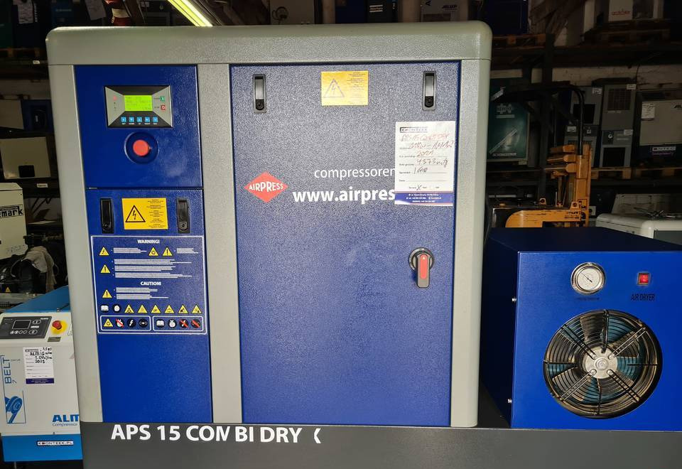 Kompresor śrubowy AIRPRESS APS 15 COMBI DRY X, 11 kw, 2021r - Zračni kompresor: slika 2 Kompresor śrubowy AIRPRESS APS 15 COMBI DRY X, 11 kw, 2021r - Zračni kompresor: slika 2