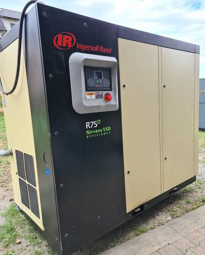 Kompresor śrubowy INGERSOLL RAND NIRVANA R75N - Zračni kompresor: slika 1 Kompresor śrubowy INGERSOLL RAND NIRVANA R75N - Zračni kompresor: slika 1