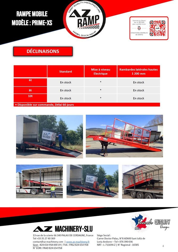 AZ RAMP-PRIME XS-10 . Industrial Mobil Loading Ramp - Nakladalna rampa: slika 4 AZ RAMP-PRIME XS-10 . Industrial Mobil Loading Ramp - Nakladalna rampa: slika 4