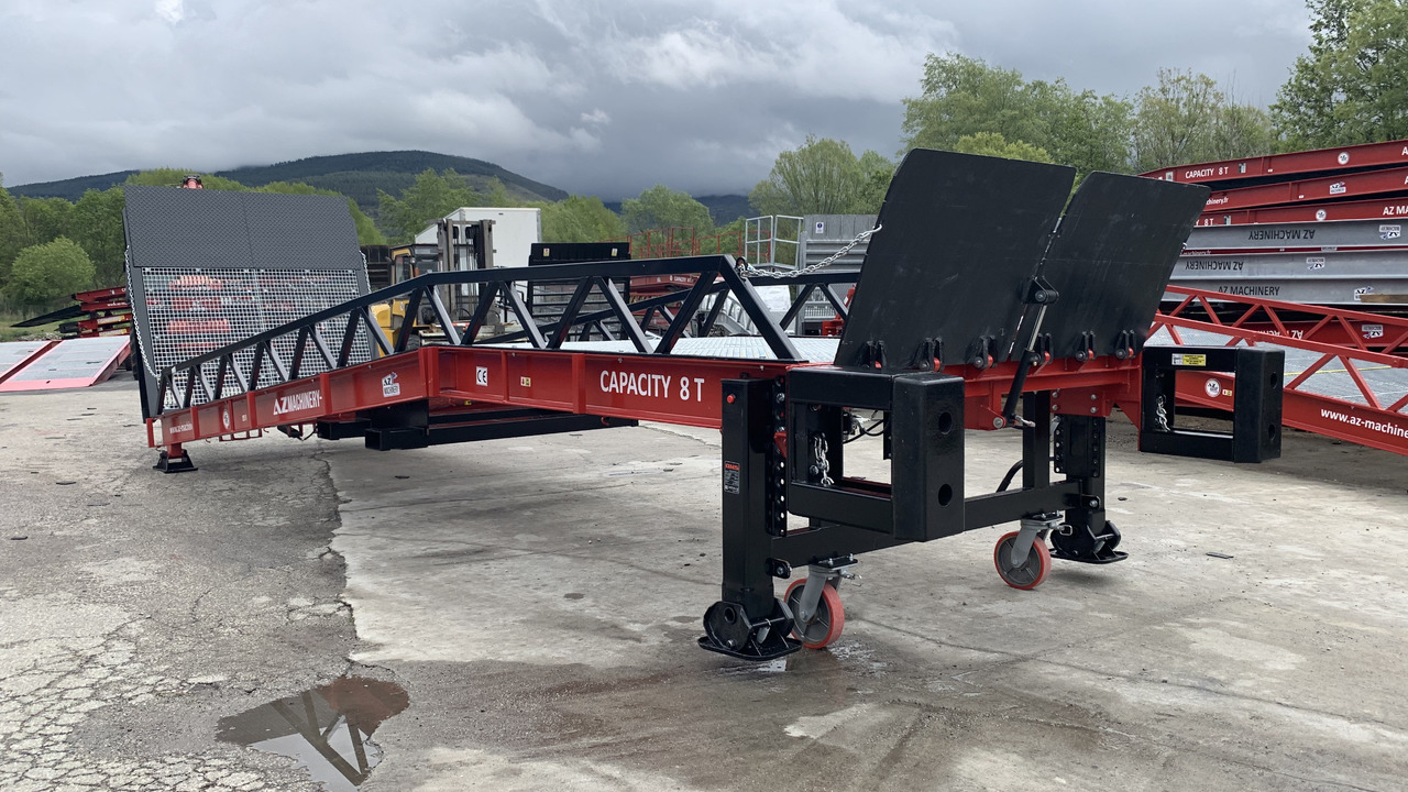 AZ RAMP STAR- 8T mobile loading ramp - Nakladalna rampa: slika 2 AZ RAMP STAR- 8T mobile loading ramp - Nakladalna rampa: slika 2