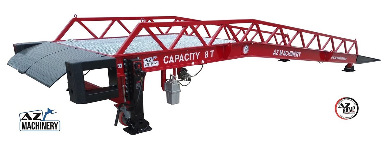 AZ RAMP STAR- 8T mobile loading ramp - Nakladalna rampa: slika 3 AZ RAMP STAR- 8T mobile loading ramp - Nakladalna rampa: slika 3