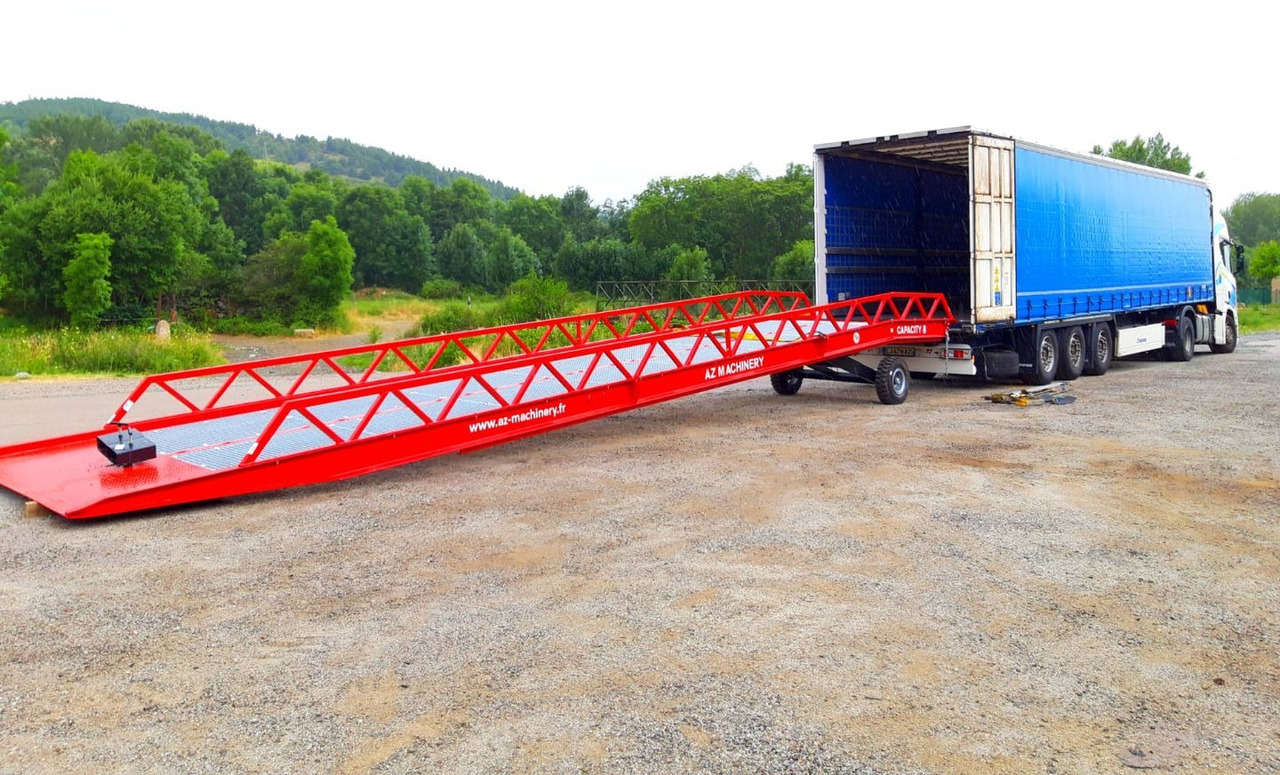Nakladalna rampa **RENTAL 12-24-36 Month** AZ RAMP-EASY XL-8 . Mobil Loading Ramp: slika 13