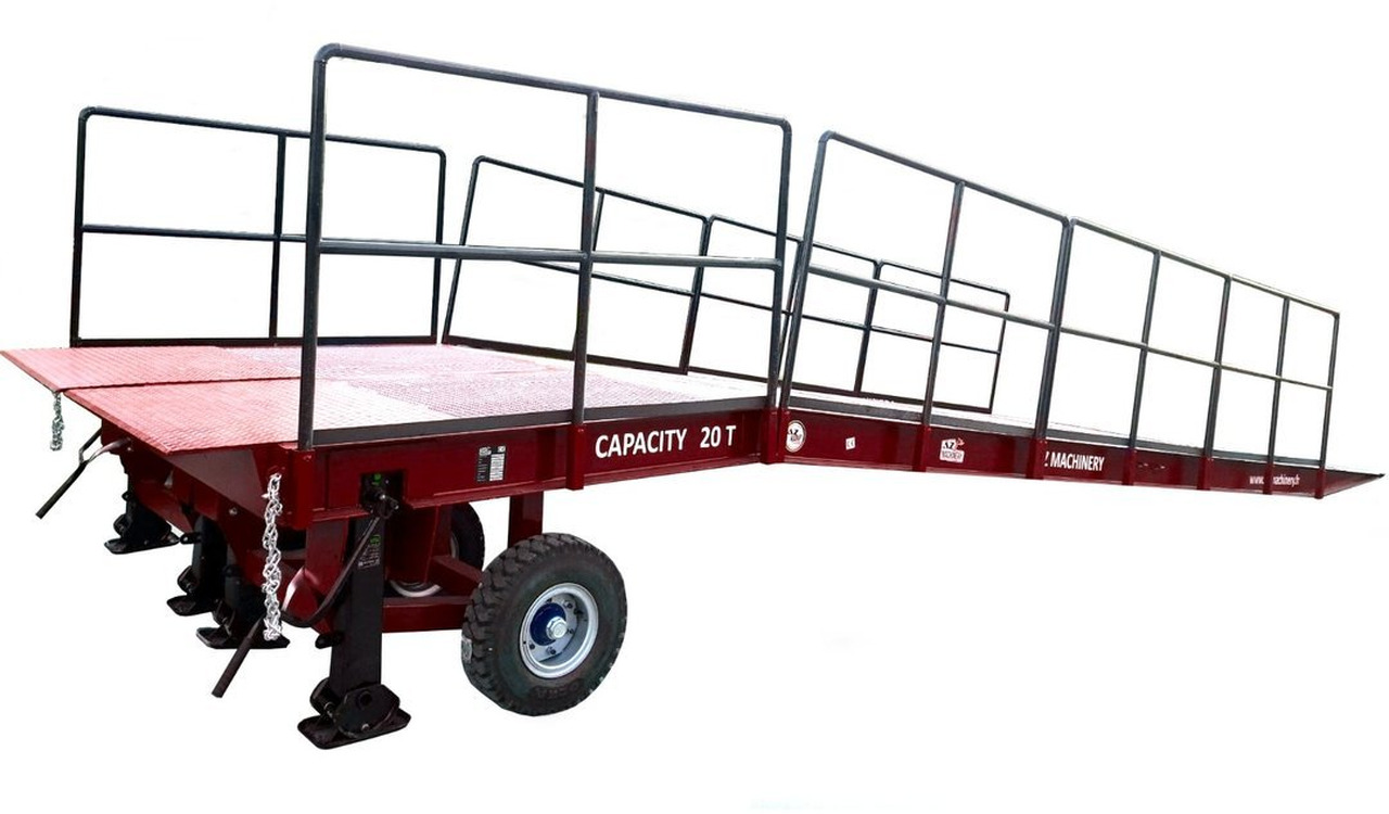 **RENTAL** Large Mobile dock ramp, uncouplable AZ RAMP - KING VERSION, BIG FOOT LLO 20 T - Nakladalna rampa: slika 1 **RENTAL** Large Mobile dock ramp, uncouplable AZ RAMP - KING VERSION, BIG FOOT LLO 20 T - Nakladalna rampa: slika 1