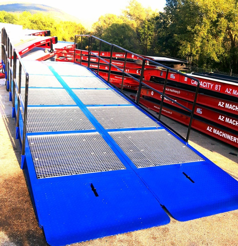 Nov Nakladalna rampa **RENTAL** Large Mobile dock ramp, uncouplable AZ RAMP - KING VERSION, BIG FOOT  LLO 20 T: slika 13