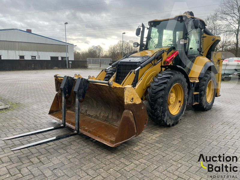 Caterpillar 434 F2 - Bager nakladalec: slika 1 Caterpillar 434 F2 - Bager nakladalec: slika 1