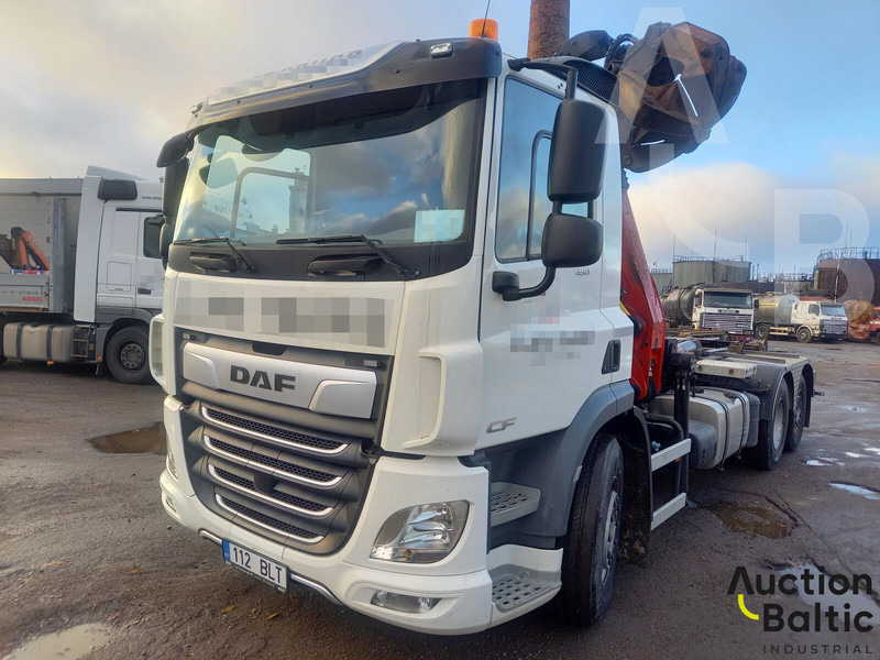 DAF CF 450 FAR - Kotalni prekucni tovornjak, Tovornjak z dvigalom: slika 1 DAF CF 450 FAR - Kotalni prekucni tovornjak, Tovornjak z dvigalom: slika 1