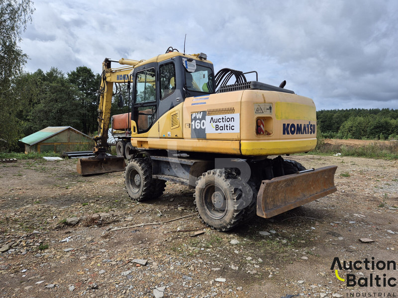 Komatsu PW160-7 - Bager na kolesih: slika 4 Komatsu PW160-7 - Bager na kolesih: slika 4