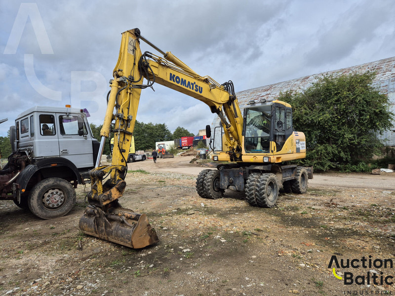 Komatsu PW160-7 - Bager na kolesih: slika 1 Komatsu PW160-7 - Bager na kolesih: slika 1