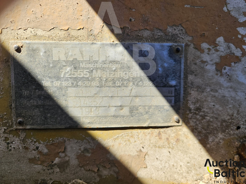 Valjar Rammax RW1800 SPT: slika 19 Valjar Rammax RW1800 SPT: slika 19