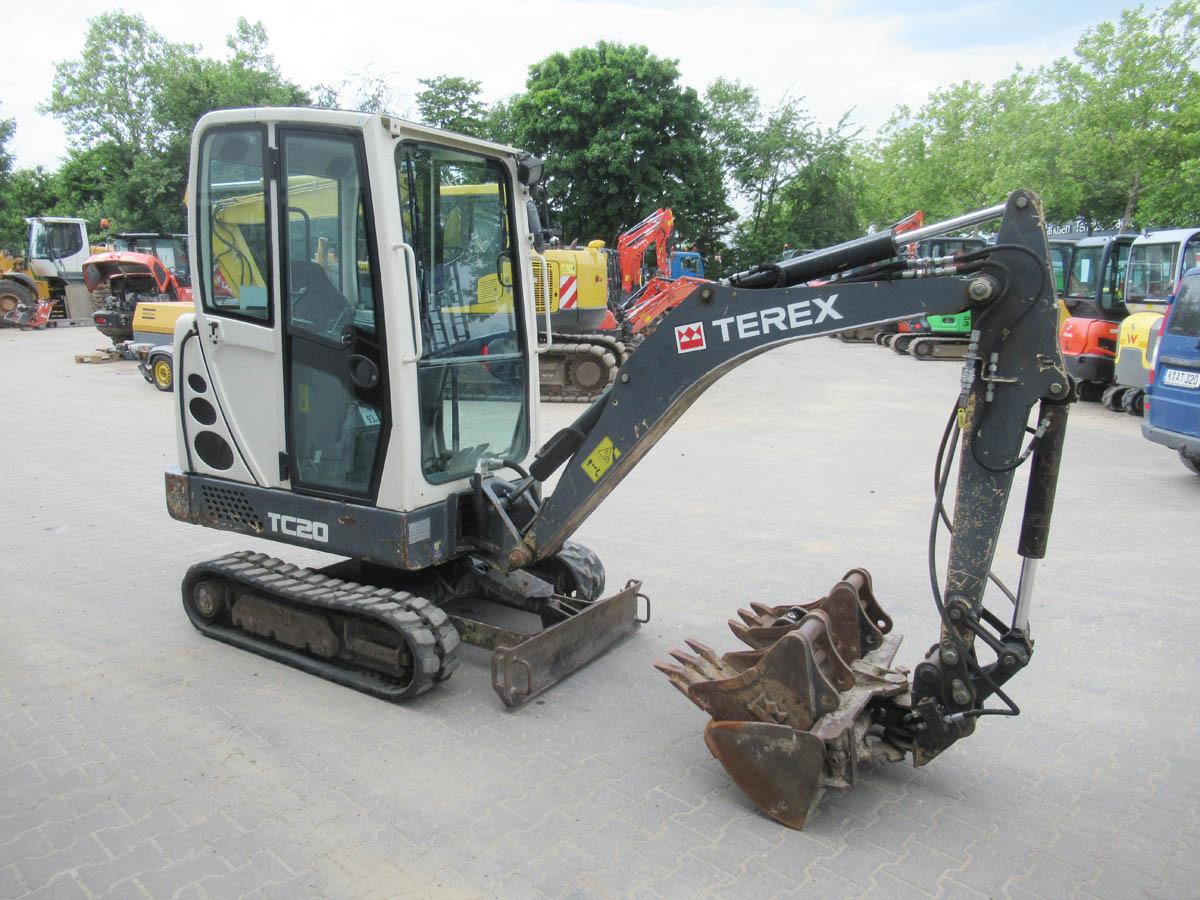 Terex TC20 hydr. Schwenklöffel - Mini bager: slika 2 Terex TC20 hydr. Schwenklöffel - Mini bager: slika 2