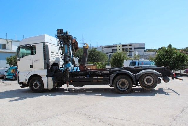 MAN TGA 26.360 FG 6x2 LL GERGEN Abroll + Penz Kran - Kotalni prekucni tovornjak, Tovornjak z dvigalom: slika 5 MAN TGA 26.360 FG 6x2 LL GERGEN Abroll + Penz Kran - Kotalni prekucni tovornjak, Tovornjak z dvigalom: slika 5