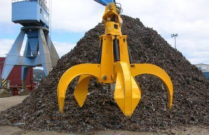 AME Hydraulic Orange Peel Grab 360° Rotating, Suitable for 18-28 Ton - Grabež za Bager: slika 1 AME Hydraulic Orange Peel Grab 360° Rotating, Suitable for 18-28 Ton - Grabež za Bager: slika 1