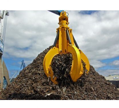 AME Hydraulic Orange Peel Grab 360° Rotating, Suitable for 18-28 Ton - Grabež za Bager: slika 2 AME Hydraulic Orange Peel Grab 360° Rotating, Suitable for 18-28 Ton - Grabež za Bager: slika 2
