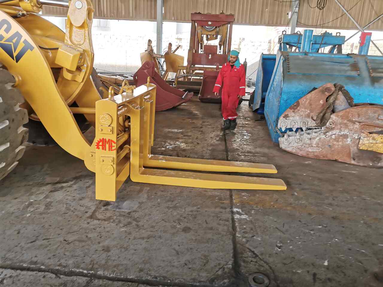 AME Hydraulic Pallet Fork - Vilice za Kolesni nakladalec: slika 3 AME Hydraulic Pallet Fork - Vilice za Kolesni nakladalec: slika 3