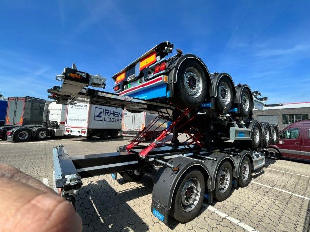 D-TEC Containerchassis Flexitrailer - Kontejnerska polprikolica/ Polprikolica z zamenljivim tovoriščem: slika 2 D-TEC Containerchassis Flexitrailer - Kontejnerska polprikolica/ Polprikolica z zamenljivim tovoriščem: slika 2