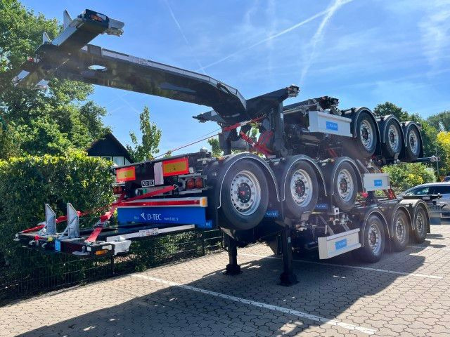 D-TEC Containerchassis Flexitrailer - Kontejnerska polprikolica/ Polprikolica z zamenljivim tovoriščem: slika 2 D-TEC Containerchassis Flexitrailer - Kontejnerska polprikolica/ Polprikolica z zamenljivim tovoriščem: slika 2