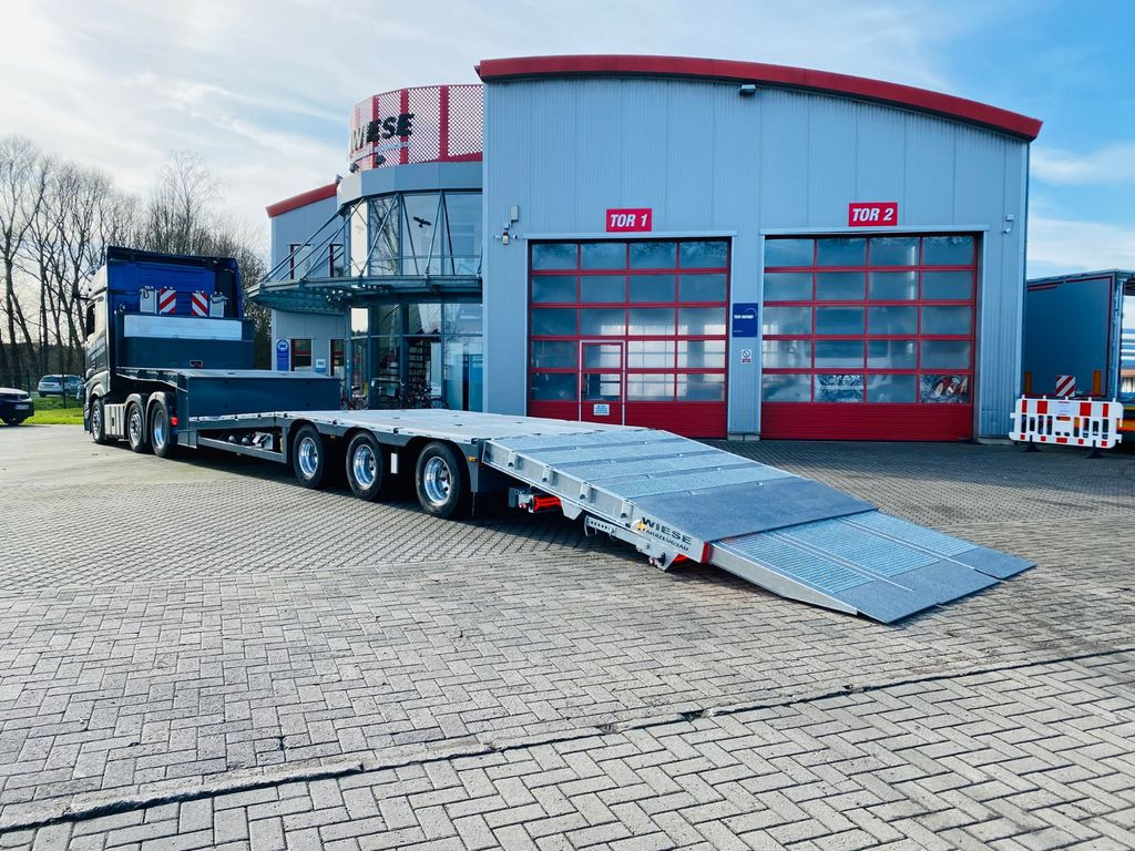 Gabelstapler/Arbeitsbühnentransporter Klapprampe - Nizko noseča polprikolica: slika 5 Gabelstapler/Arbeitsbühnentransporter Klapprampe - Nizko noseča polprikolica: slika 5