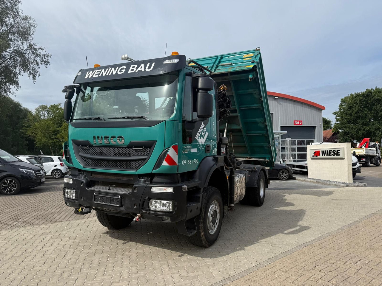 Iveco AD190 T/W Trakker 410 4x4 Allrad Kran KipperHIAB - Tovornjak prekucnik, Tovornjak z dvigalom: slika 3 Iveco AD190 T/W Trakker 410 4x4 Allrad Kran KipperHIAB - Tovornjak prekucnik, Tovornjak z dvigalom: slika 3