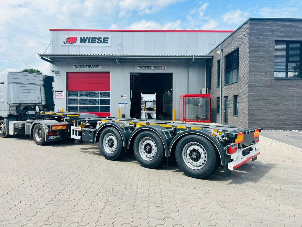 Kässbohrer K.SHG Multi Containerchassis ausziehbar - Kontejnerska polprikolica/ Polprikolica z zamenljivim tovoriščem: slika 1 Kässbohrer K.SHG Multi Containerchassis ausziehbar - Kontejnerska polprikolica/ Polprikolica z zamenljivim tovoriščem: slika 1