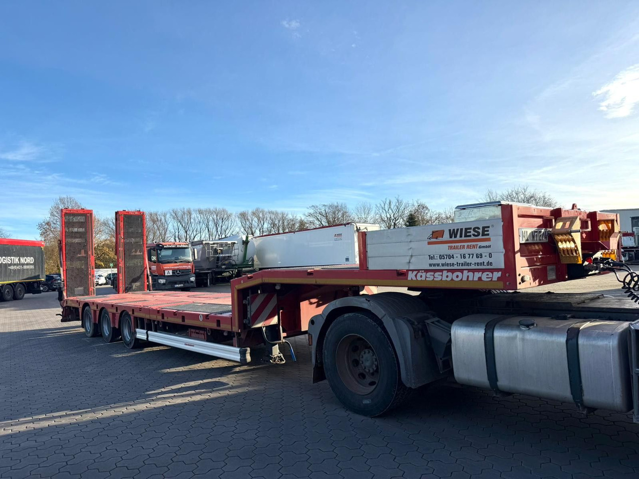 Kässbohrer K.SLA.HS Tieflader teleskopierbar hydr. Hochbett - Nizko noseča polprikolica: slika 4 Kässbohrer K.SLA.HS Tieflader teleskopierbar hydr. Hochbett - Nizko noseča polprikolica: slika 4